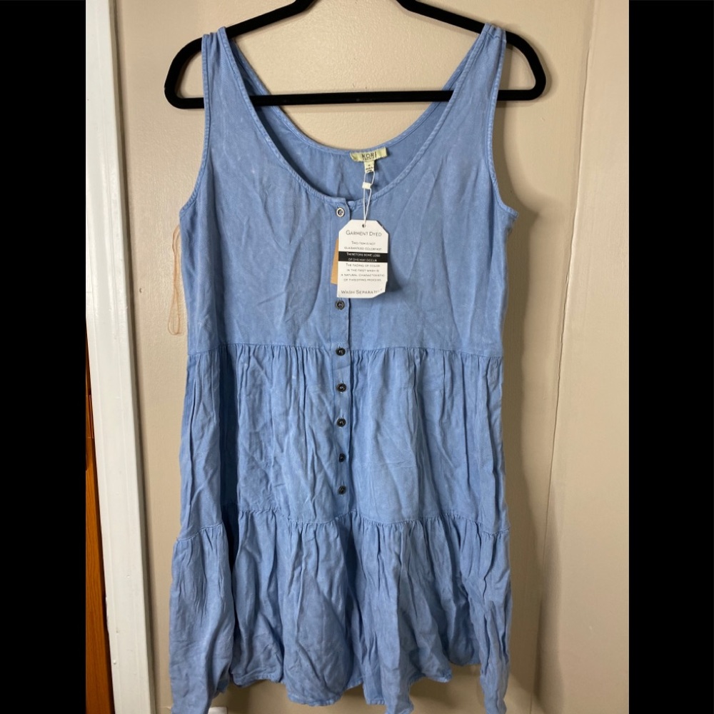 Blue dress
